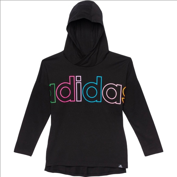 Sweaters - Adidas Girls Sweatshirt Sz L/G (14)